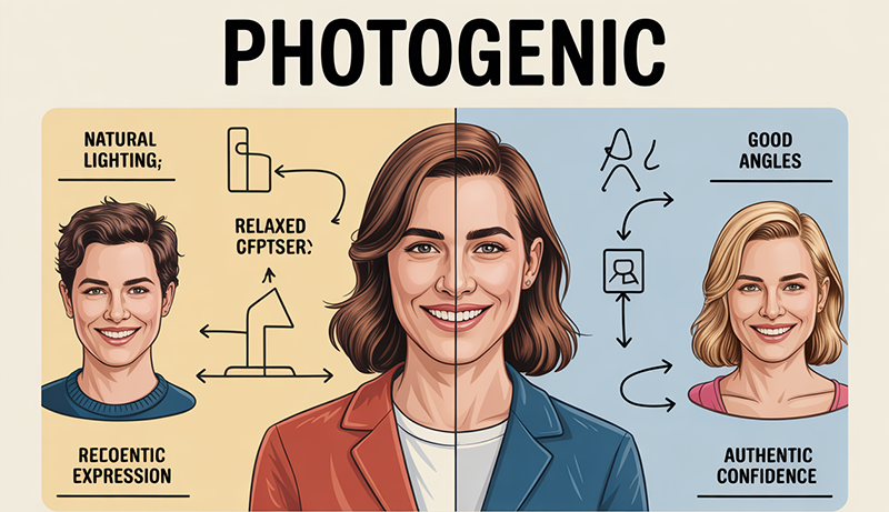 Psychological Traits of Photogenic People