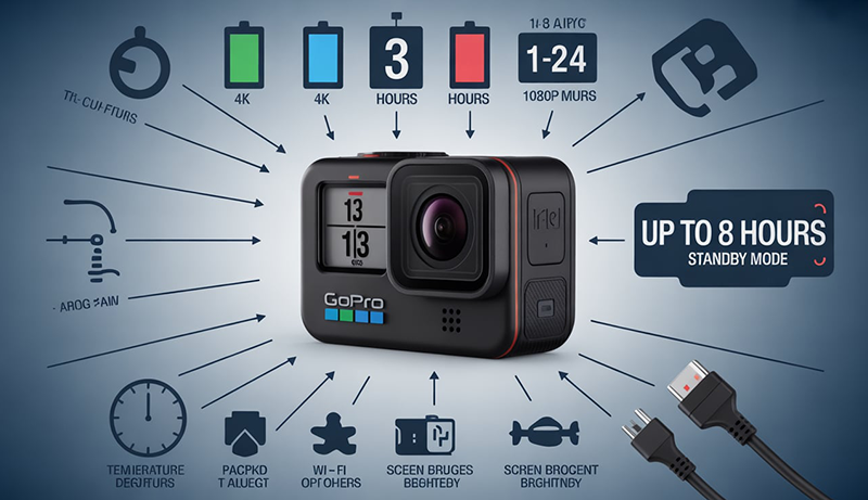 What Affects GoPro Battery Life