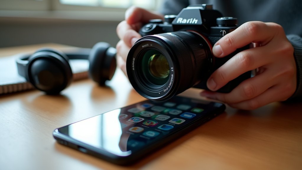 automate camera shutter muting