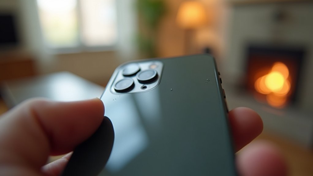 blurry front camera issues