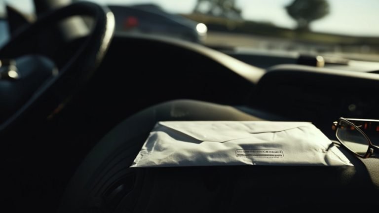 camera ticket driving record