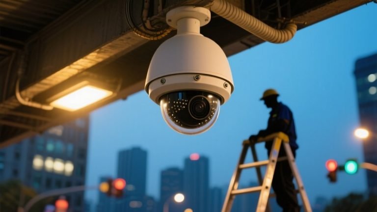 cctv invention and installation
