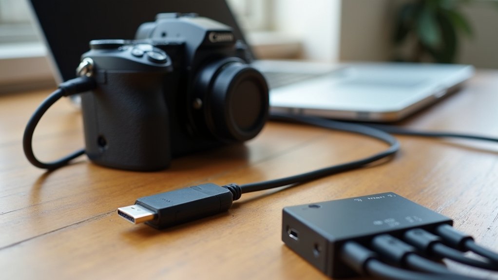 choose cables and adapters