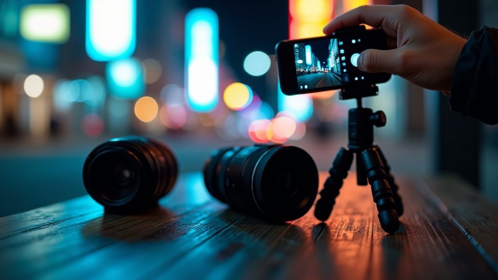 choose lens for night photography