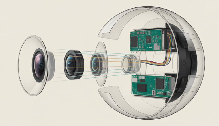 how do 360 cameras work