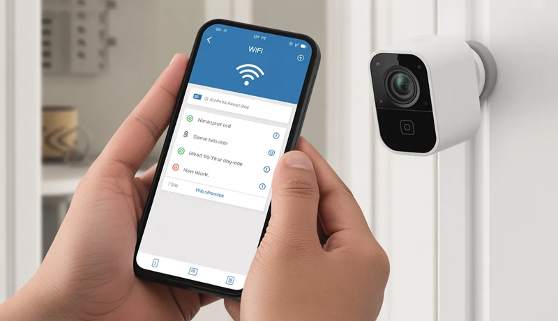 how to change wifi on ring camera