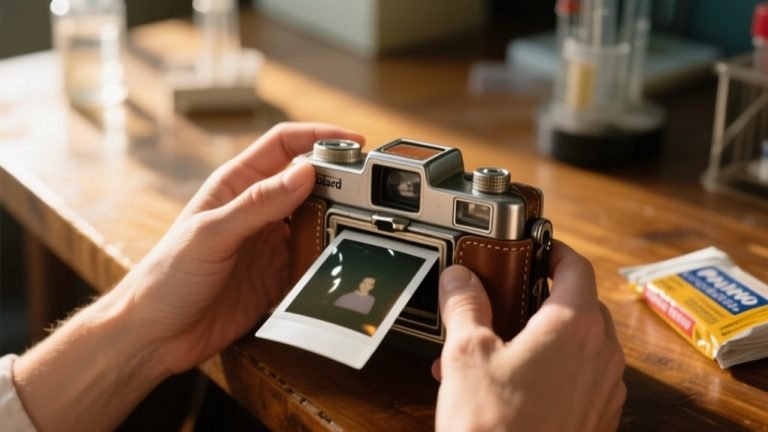 instant photo development process