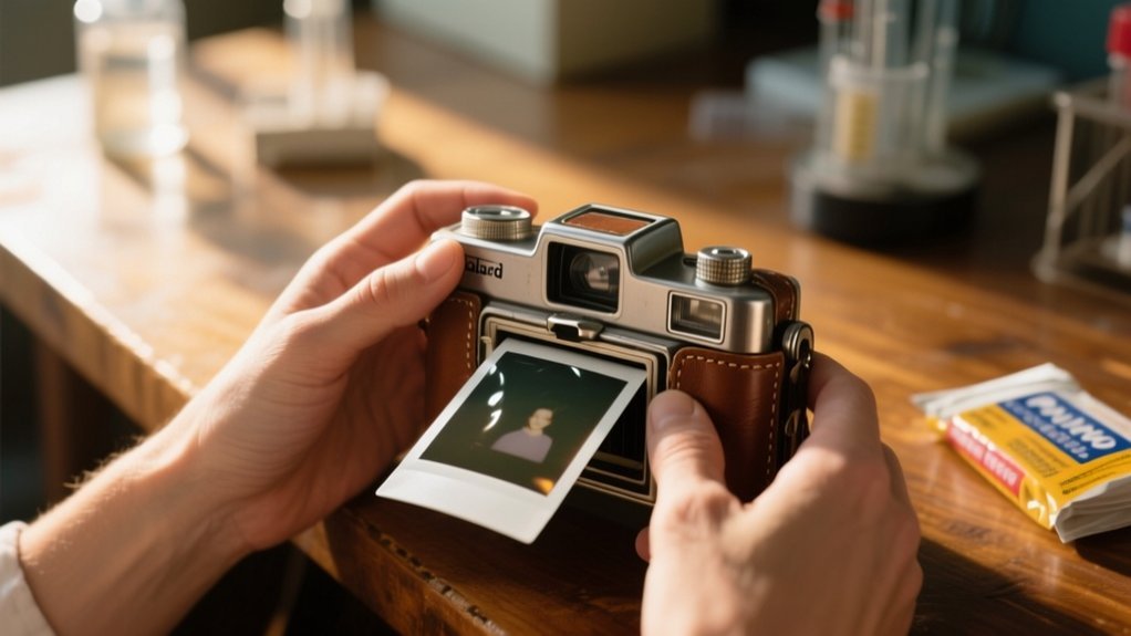 instant photo development process