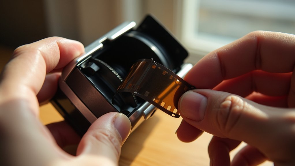 load film into camera