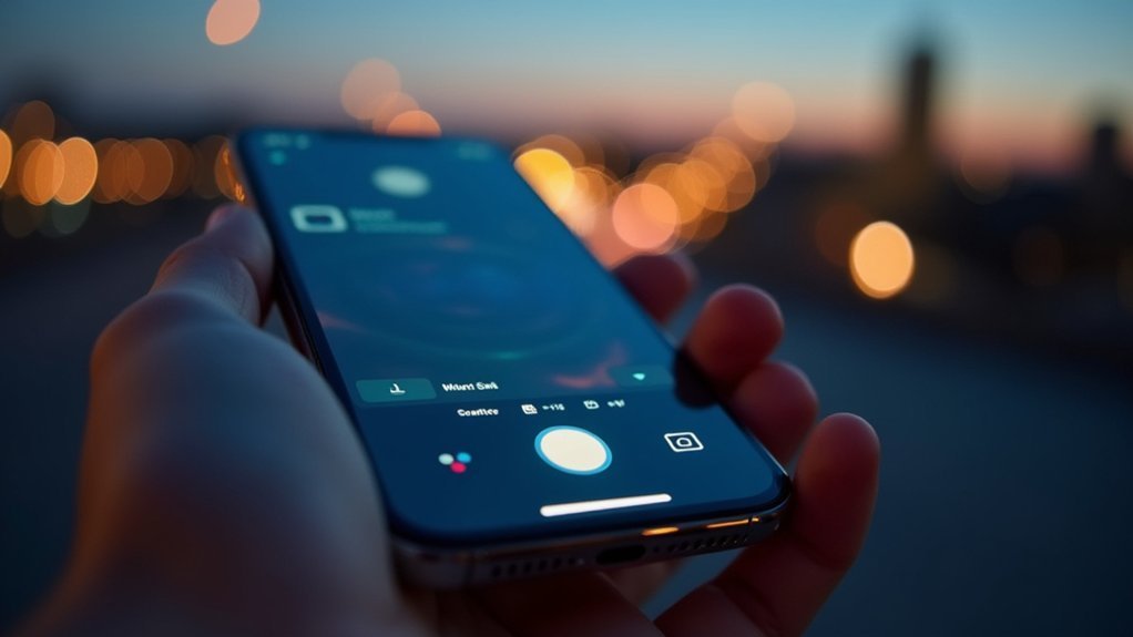 manually activate night mode