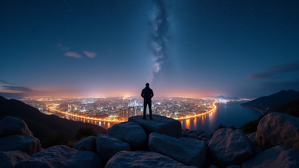 night lapse low light photography