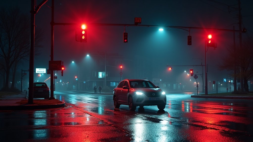 red light camera activation