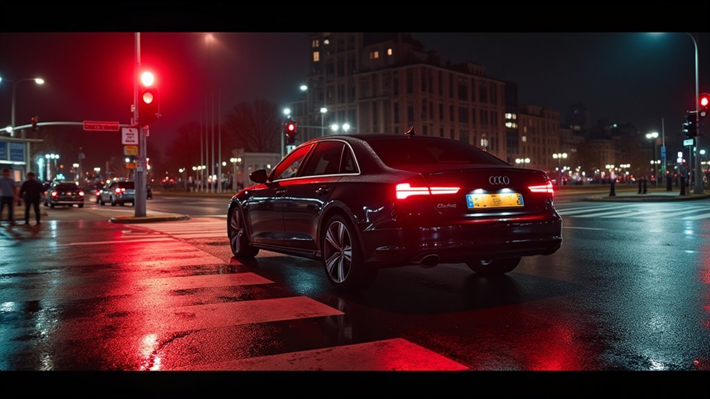 red light camera activation