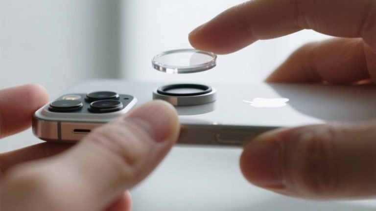 remove iphone lens protector