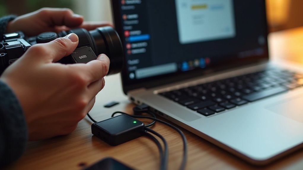 safely eject camera sd card