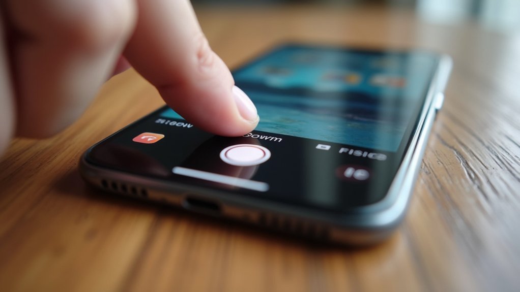 start timer with shutter