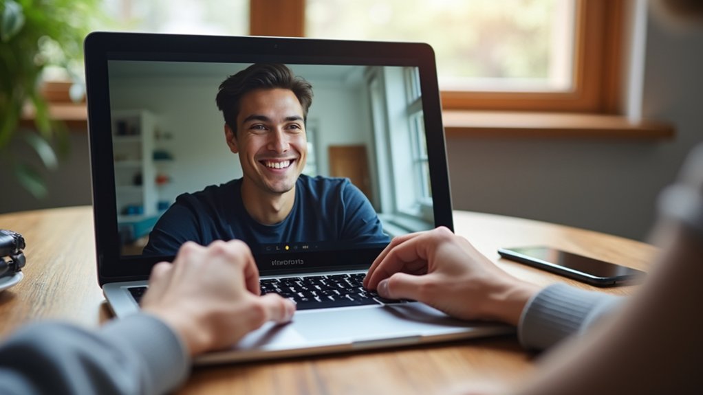 test webcam before calls