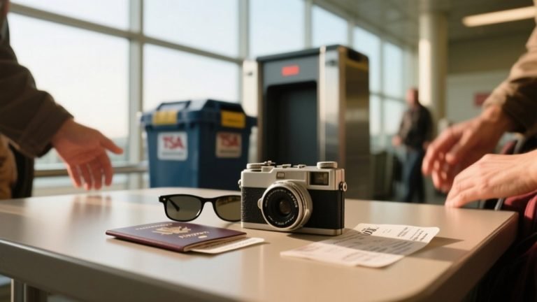 tsa rules for cameras