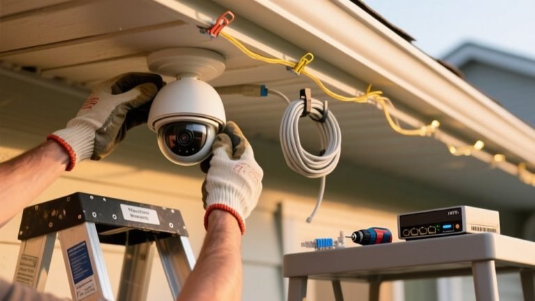 wiring security cameras guide