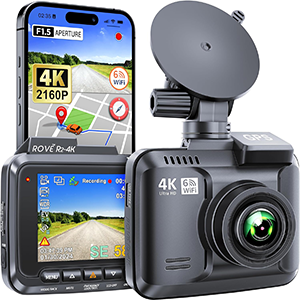 ROVE R2-4K Dash Cam (Single Channel)