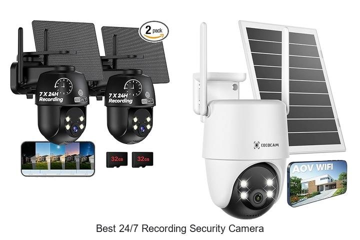Top 15 Best 24/7 Recording Security Camera You Need Now