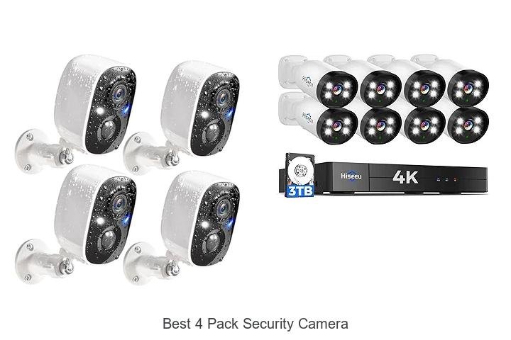 Top 13 Best 4 Pack Security Camera Deals You Can’t Miss!