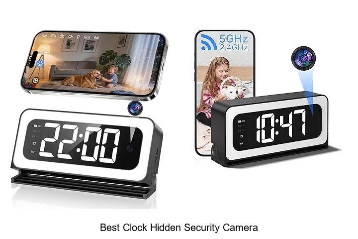Top 13 Best Clock Hidden Security Camera You Must See Now