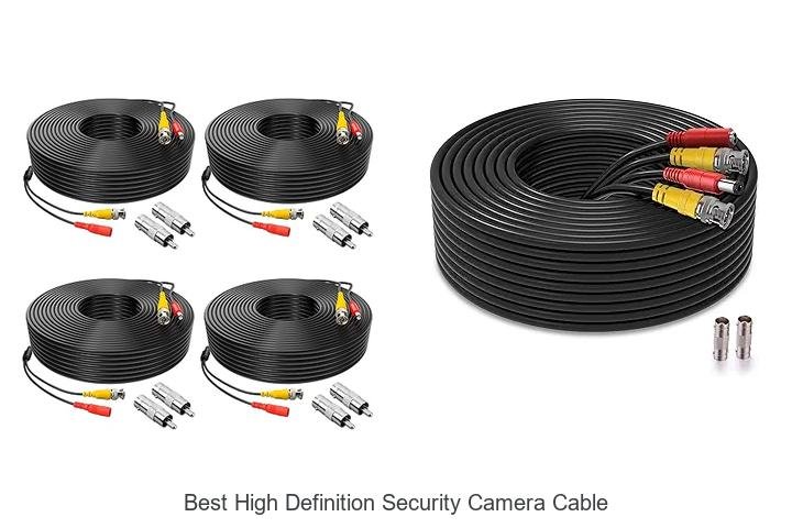 Top 13 Best High Definition Security Camera Cable Revealed!