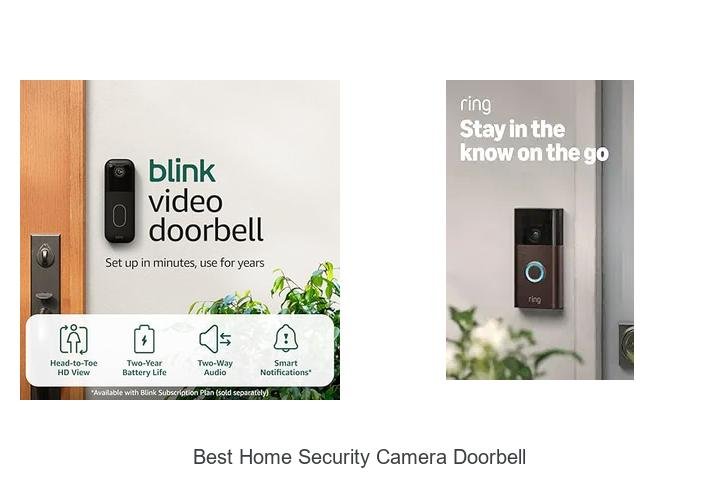 Top 15 Best Home Security Camera Doorbell Options Revealed!