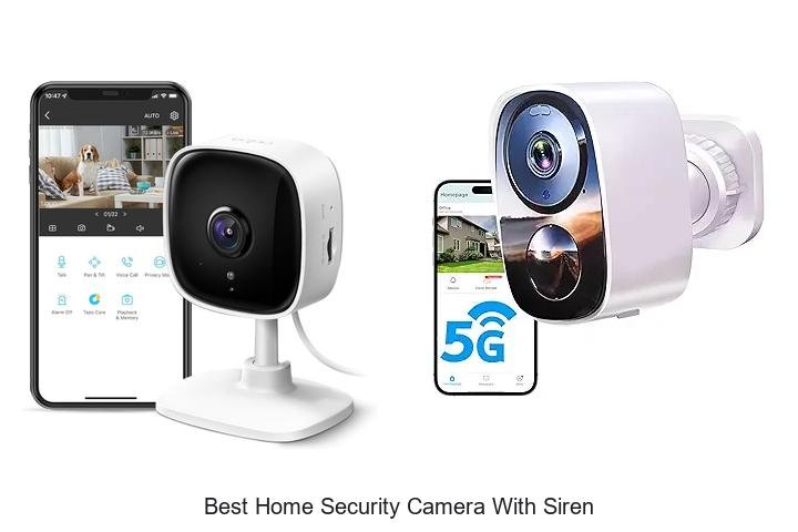 Top 13 Best Home Security Camera With Siren You Need Now!
