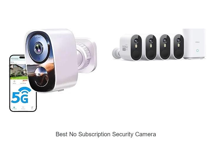 Top 15 Best No Subscription Security Camera You Must See!