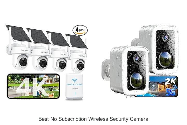 Top 15 Best No Subscription Wireless Security Camera Deals