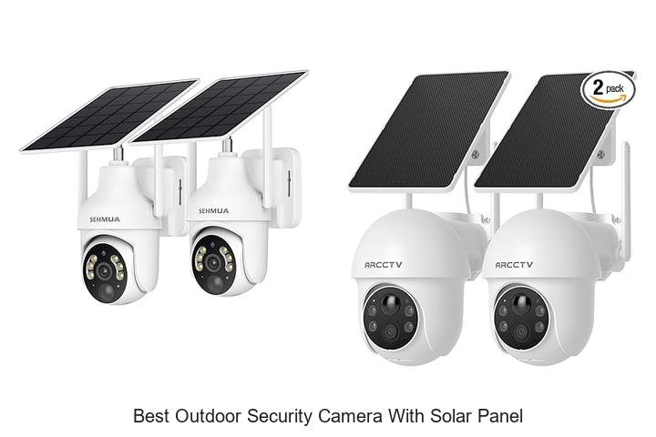 Top 15 Best Outdoor Security Camera With Solar Panel Deals!