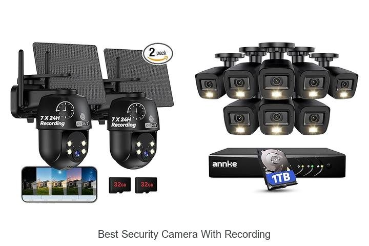 Top 13 Best Security Camera With Recording You Need Now