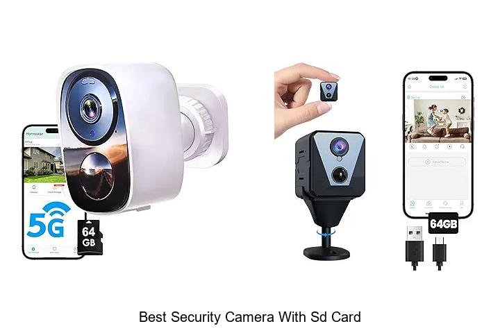 Top 13 Best Security Camera With SD Card You Can Trust