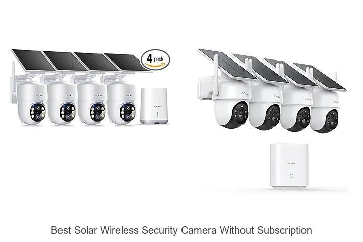 Top 13 Best Solar Wireless Security Camera Without Subscription Unveiled!