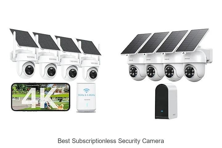 Top 13 Best Subscriptionless Security Camera You Need Now!