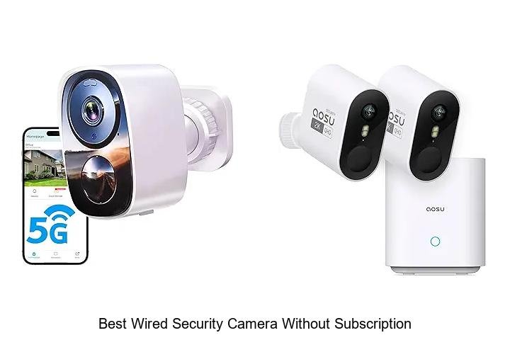 Top 13 Best Wired Security Camera Without Subscription Deals