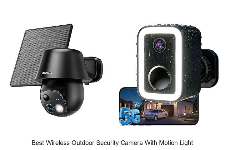 Top 13 Best Wireless Outdoor Security Camera With Motion Light Reviews