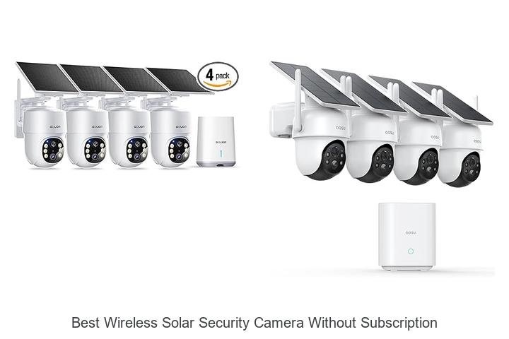 Top 15 Best Wireless Solar Security Camera Without Subscription Revealed